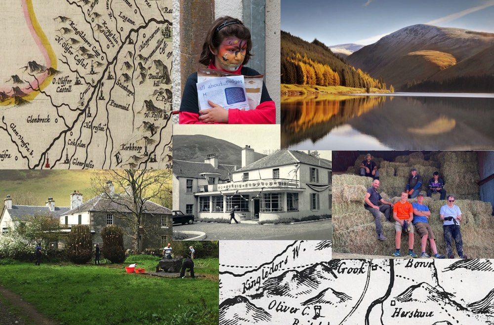 montage of local images